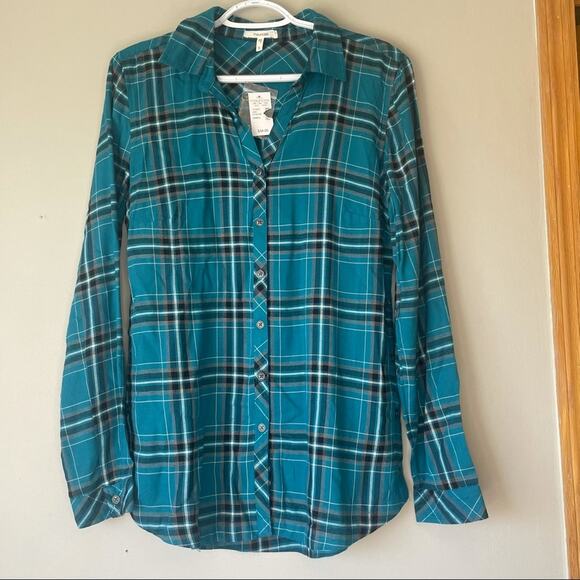 ❗️NEW❗️Maurices Long Sleeve Button Up FLANNEL Sz S - Picture 1 of 14